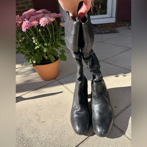 Nordstrom Genuine Leather Slouch Boots - Picture 7 of 10